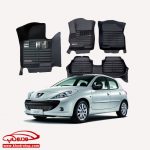 زیرپایی سه بعدی پژو Peugeot 207i