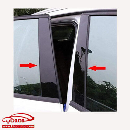 برچسب ستون پیانویی مشکی Chery Tiggo 5X Pro - Image 2